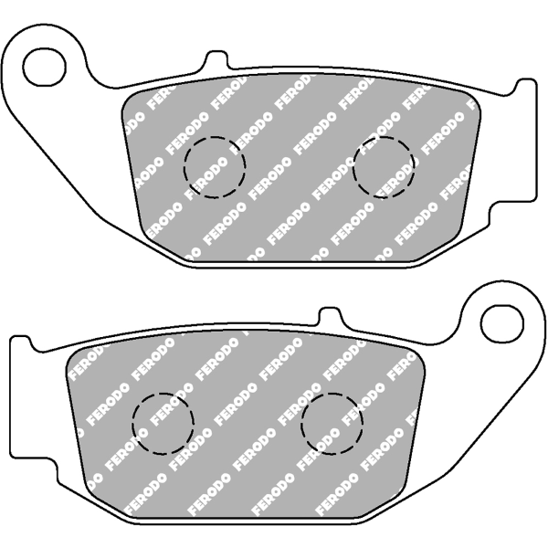 Pastiglie Freno Ferodo Platinum Road FDB2275P Posteriore per HONDA CBR 125 R 125 2011 - 2016