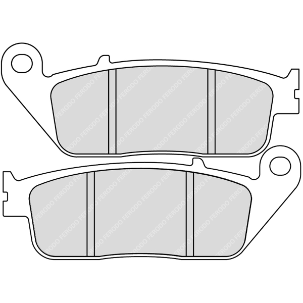 Pastiglie Freno Ferodo Platinum Road FDB570P Anteriore per KAWASAKI Z750 LBF-LCF 750 2011 - 2012