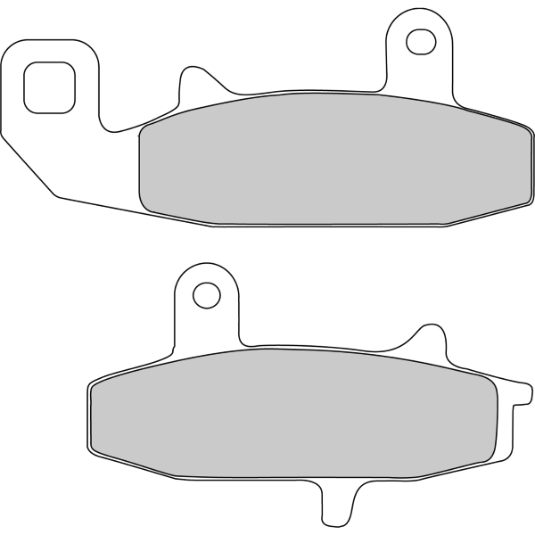 Pastiglie Freno Ferodo Platinum Road FDB606P Anteriore per SUZUKI DR650R N-P 650 1992 - 1993