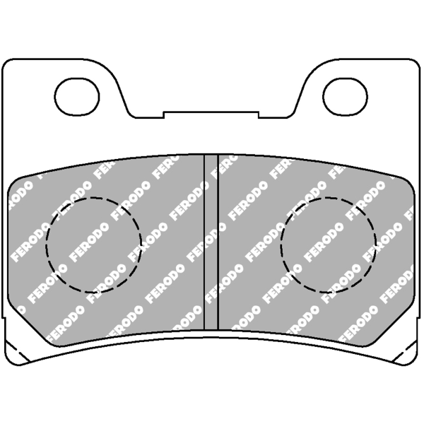 Pastiglie Freno Ferodo Platinum Road FDB637P Anteriore per YAMAHA FZR 1000 1991 - 1991