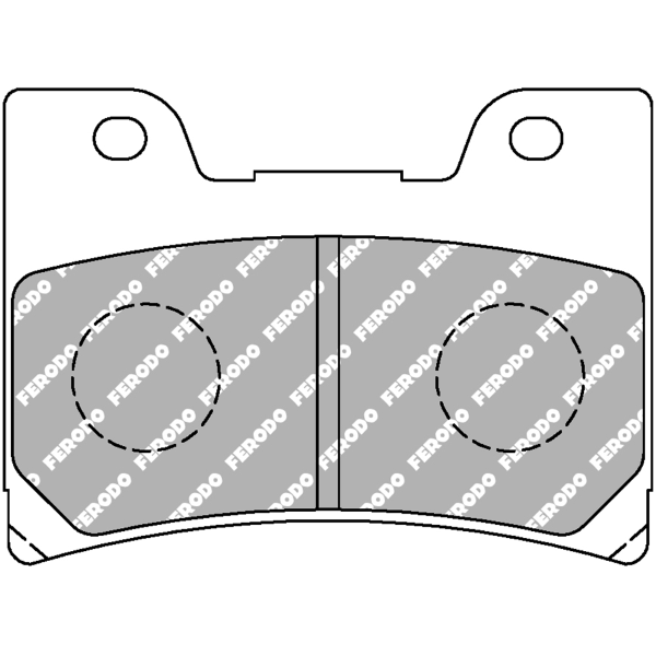 Pastiglie Freno Ferodo Platinum Road FDB666P Anteriore per YAMAHA FZR 600 1990 - 1990