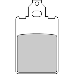 Pastiglie Freno Ferodo Argento FDB697AG Anteriore per MALAGUTI CENTRO SL 50 1994 - 1998