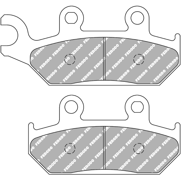 Pastiglie Freno Ferodo Platinum Road FDB737P Anteriore per YAMAHA XT660Z TENERE 660 1991 - 1996