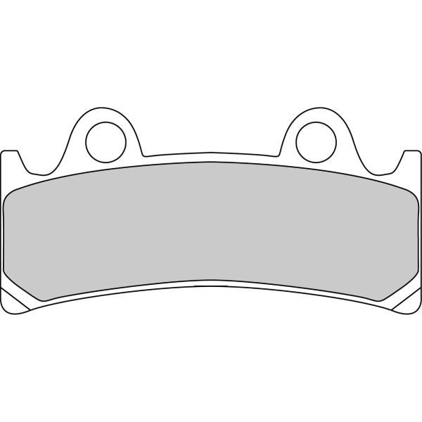 Pastiglie Freno Ferodo Platinum Road FDB864P Anteriore per YAMAHA FZR 1000 1995 - 1995