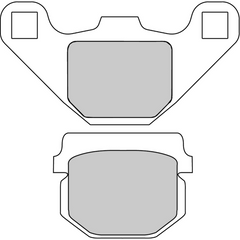 Pastiglie Freno Ferodo Eco Friction FDB313EF Anteriore per PIAGGIO TYPHOON 50 2009 - 2011