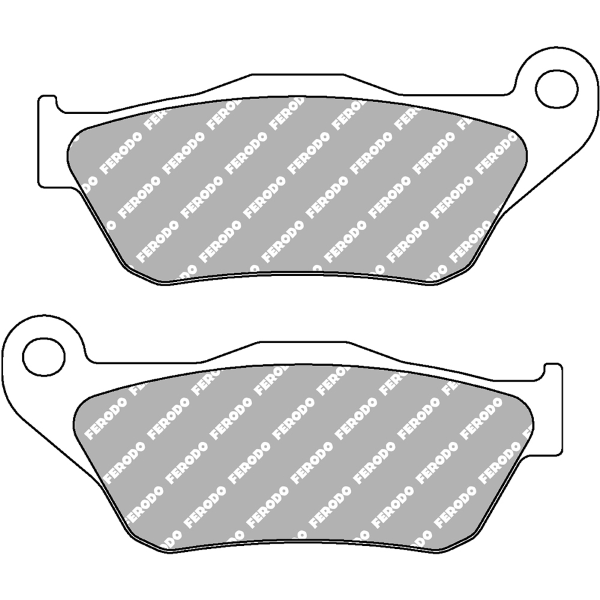 Pastiglie Freno Ferodo Eco Friction FDB2208EF Anteriore per YAMAHA YP125R X-MAX 125 2006 - 2009