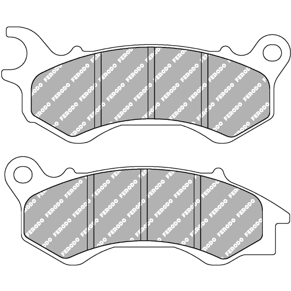 Pastiglie Freno Ferodo Eco Friction FDB2256EF Anteriore per KYMCO PEOPLE ONE I DD 125 2015 - 2015