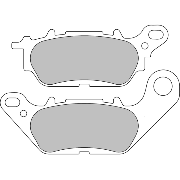 Pastiglie Freno Ferodo Eco Friction FDB2238EF Anteriore per YAMAHA VITY 125 2008 - 2011