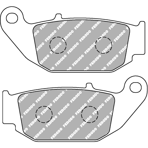 Pastiglie Freno Ferodo Eco Friction FDB2275EF Posteriore per HONDA CBR 125 R 125 2011 - 2016