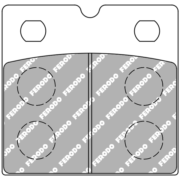 Pastiglie Freno Ferodo Eco Friction FDB108EF Anteriore per MOTO GUZZI STRADA 1000 1993 - 1994