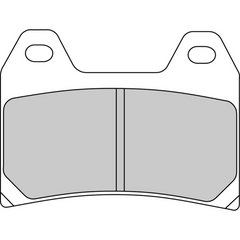 Pastiglie Freno Ferodo Eco Friction FDB2042EF Anteriore per APRILIA RS 250 1998 - 2003