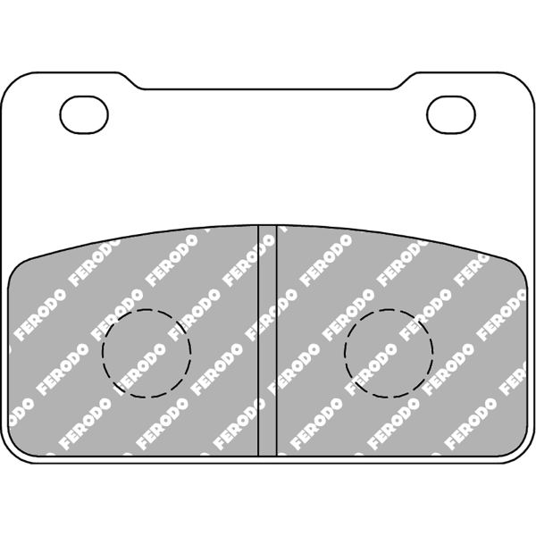 Pastiglie Freno Ferodo Eco Friction FDB2291EF Anteriore per SYM MAXSYM I ABS 400 2012 - 2012