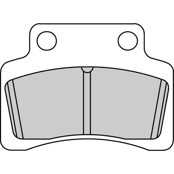 Pastiglie Freno Ferodo Eco Friction FDB2191EF Anteriore per KYMCO HEROISM 50 1995 - 1997