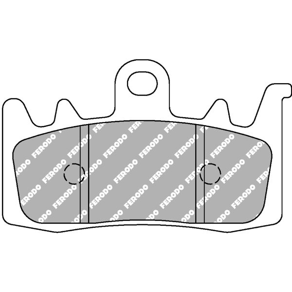 Pastiglie Freno Ferodo Eco Friction FDB2265EF Anteriore per APRILIA CAPONORD 1200 2013 - 2016