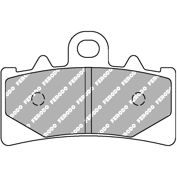 Pastiglie Freno Ferodo Eco Friction FDB2266EF Anteriore per KTM DUKE 125 125 2011 - 2012