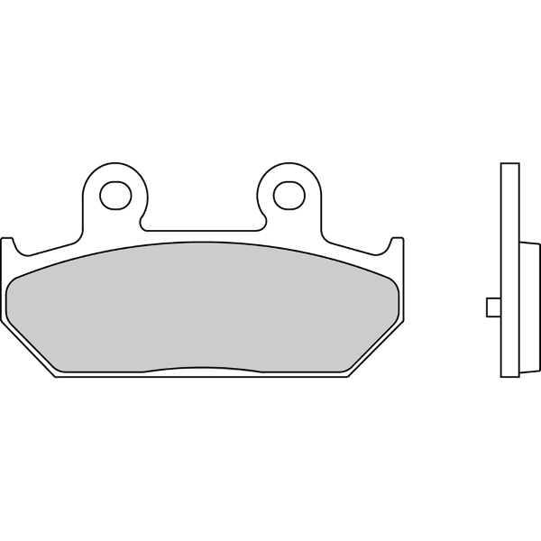 Pastiglie Freno Ferodo Sinter Grip Maxi Scooter FDB2173SM Posteriore per SUZUKI AN650 BURGMAN K3-K5 650 2003 - 2005