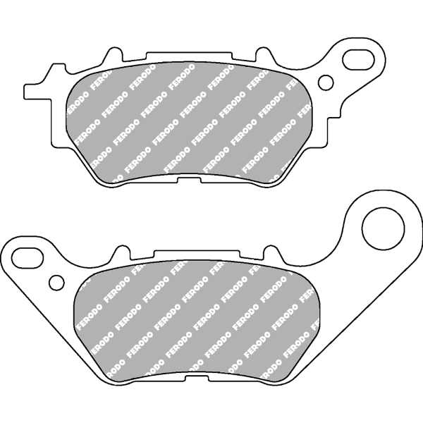 Pastiglie Freno Ferodo Eco Friction FDB2283EF Posteriore per YAMAHA MT-03A 320 2016 - 2016