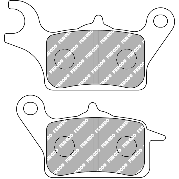 Pastiglie Freno Ferodo Eco Friction FDB2289EF Anteriore per HONDA NSC 110 MPD VISION 110 2017 - 2019