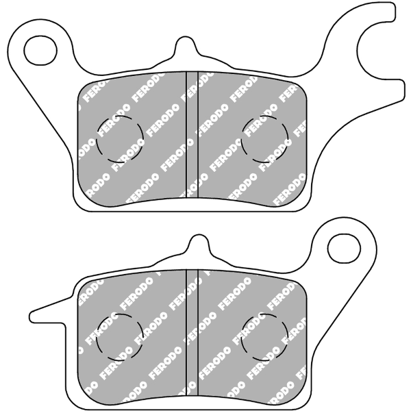 Pastiglie Freno Ferodo Eco Friction FDB2296EF Anteriore per YAMAHA MW125 TRICITY 125 2014 - 2014