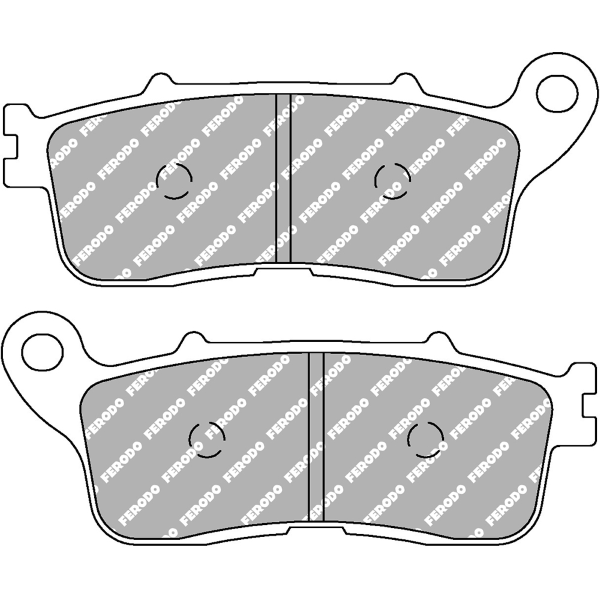 Pastiglie Freno Ferodo Sinter Grip Road FDB2281ST Posteriore per HONDA VFR 1200 X CROSSTOURER ABS 1200 2012 - 2013