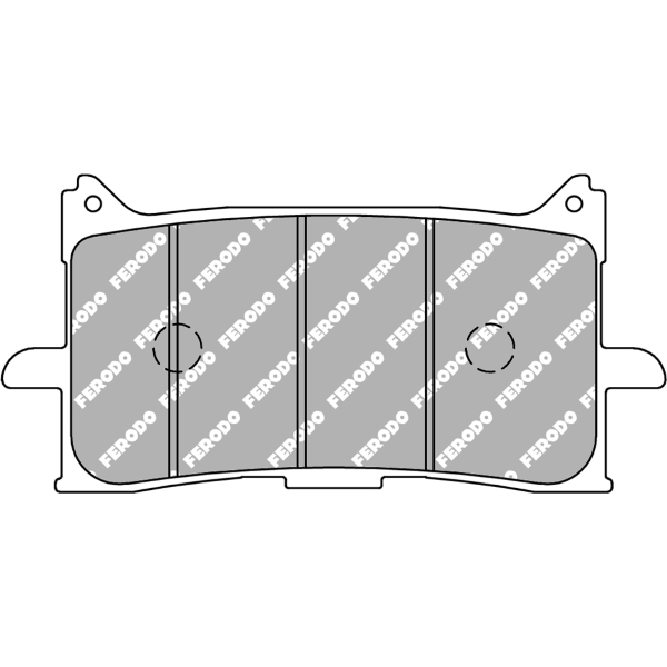 Pastiglie Freno Ferodo Sinter Grip Road FDB2294ST Posteriore per HONDA CRF 1000 LD AFRICA TWIN ABS DCT TRACK 1000 2016 - 2017