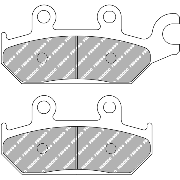 Pastiglie Freno Ferodo Off-Road FDB2301SG Anteriore per YAMAHA YXM 70VPXJ 700 2018 - 2018