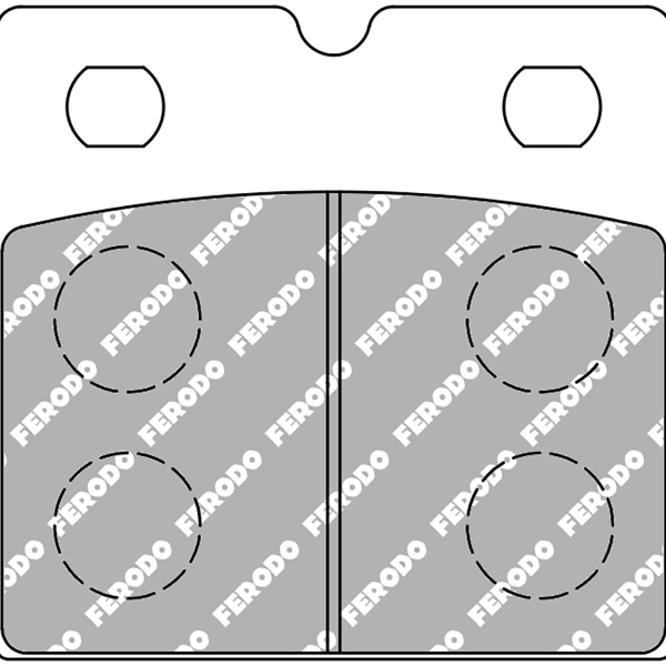 Pastiglie Freno Ferodo Ceramic CPRO Racing FDB108CPRO Anteriore per MOTO GUZZI STRADA 1000 1993 - 1994