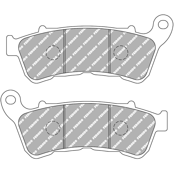 Pastiglie Freno Ferodo Platinum Road FDB2299P Anteriore per HARLEY DAVIDSON  XL 883 N SPORTSTER IRON 883 2014 - 2014