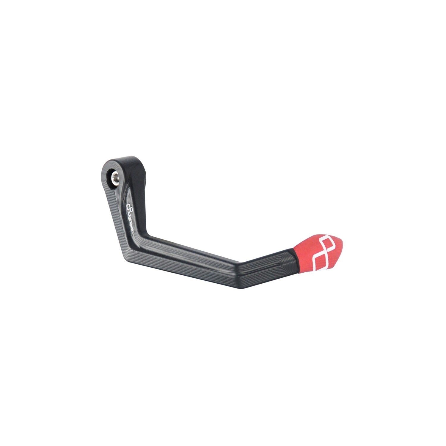 LIGHTECH Protezione In Alluminio Leva Freno - Interasse 132 Mm / Terminale Colorato per Aprilia RS 457 2024