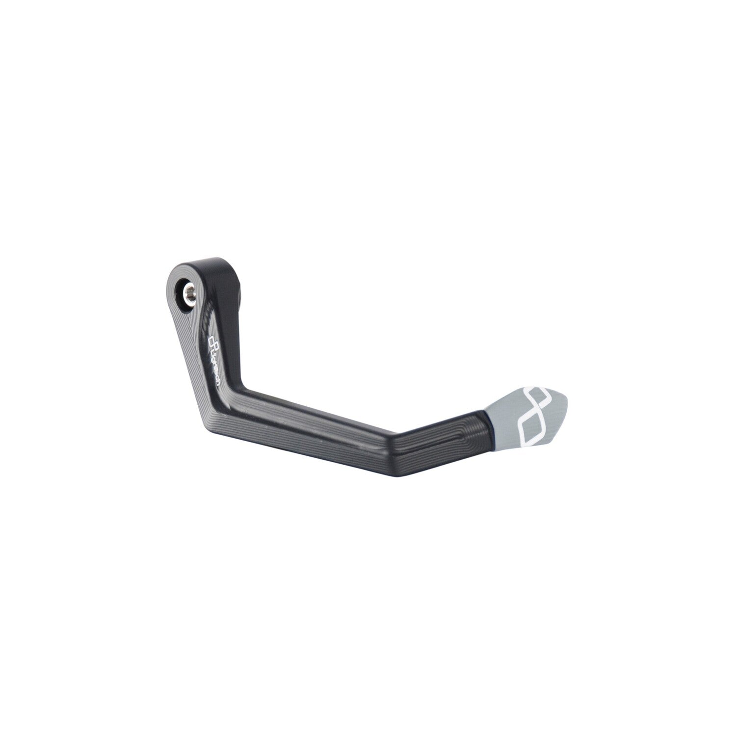 LIGHTECH Protezione In Alluminio Leva Freno - Interasse 132 Mm / Terminale Colorato per Aprilia RS 457 2024