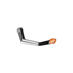 LIGHTECH Protezione Leva Freno in Carbonio/ Terminale Colorato - Interasse 132 mm per Aprilia RS 457 2024