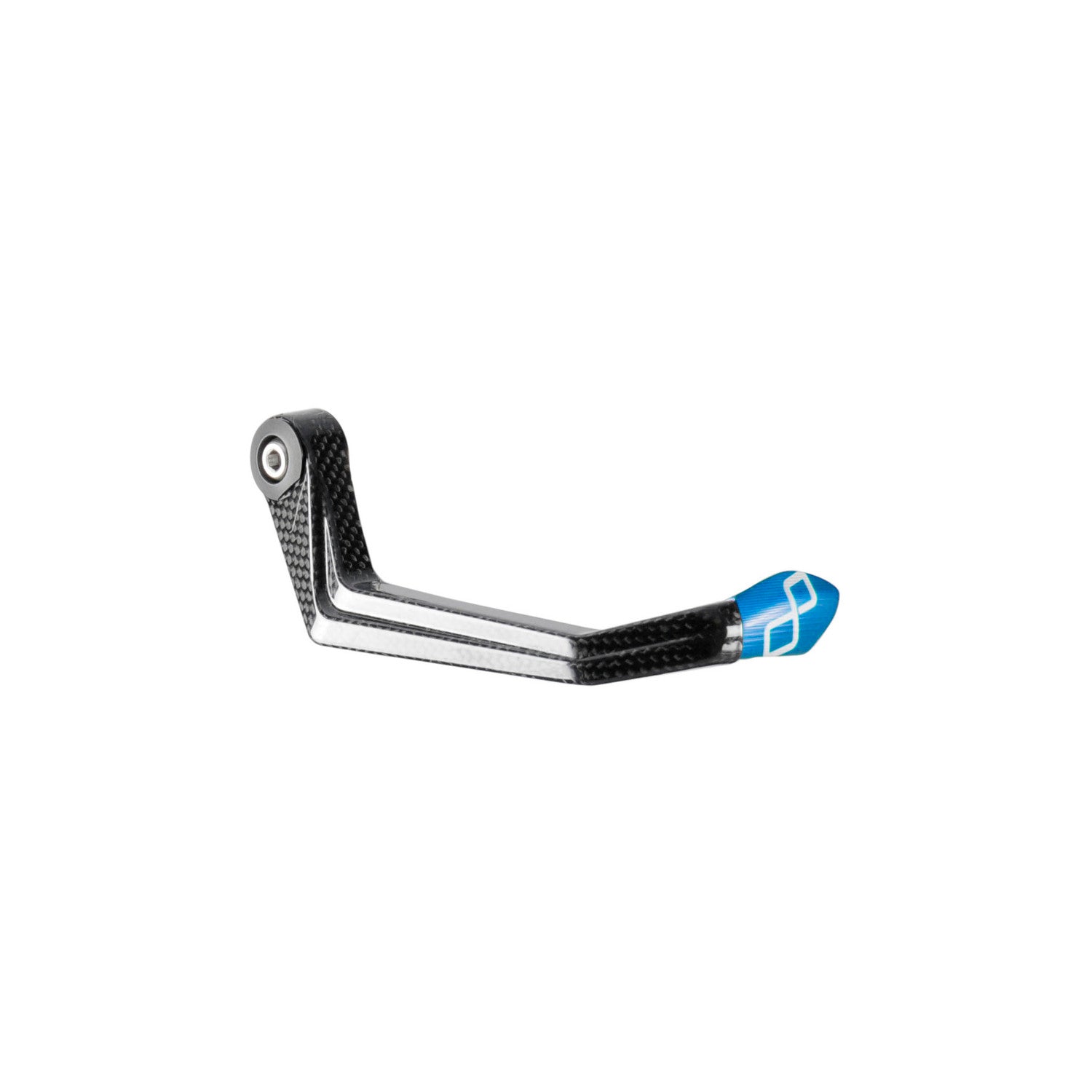 LIGHTECH Protezione Leva Freno in Carbonio/ Terminale Colorato - Interasse 132 mm per Aprilia RS 457 2024