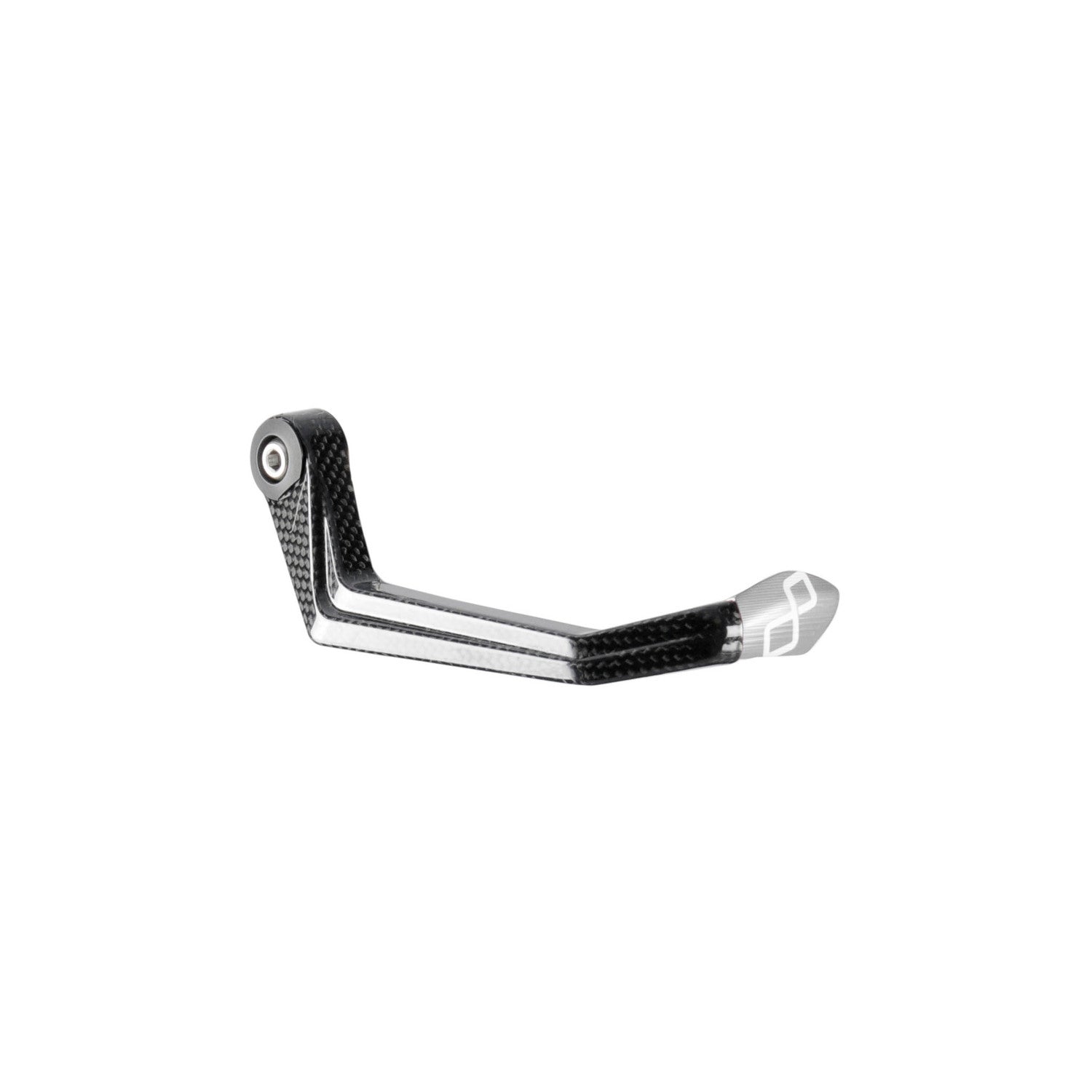 LIGHTECH Protezione Leva Freno in Carbonio/ Terminale Colorato - Interasse 132 mm per Aprilia RS 457 2024