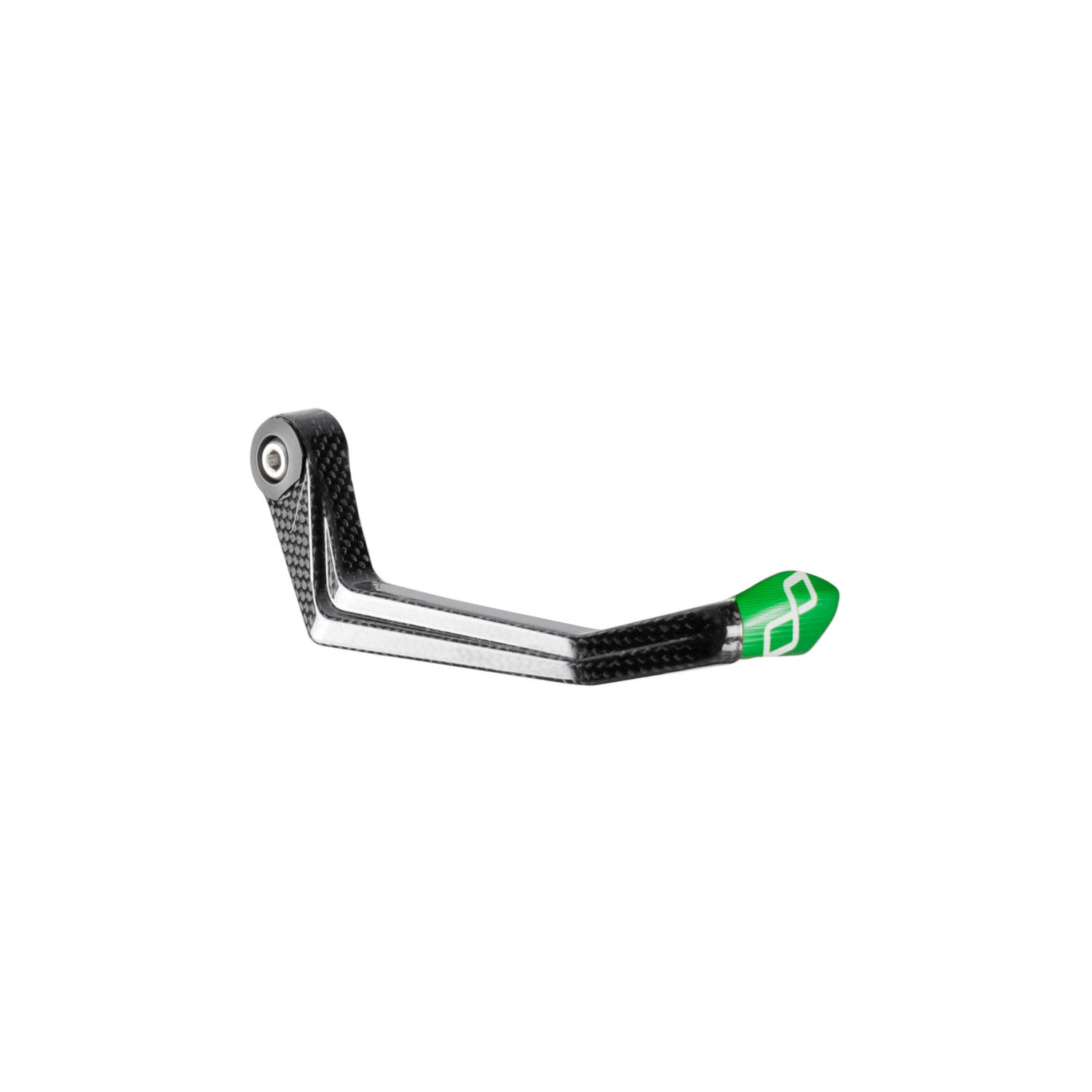 LIGHTECH Protezione Leva Freno in Carbonio/ Terminale Colorato - Interasse 132 mm per Aprilia RS 457 2024