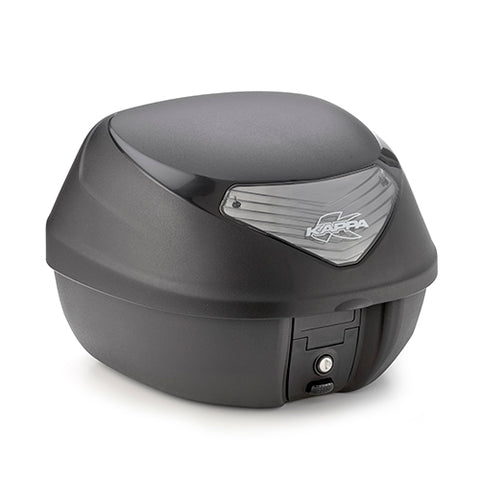 Kappa Bauletto Monolock 29lt nero per Moto e Scooter, può contenere un casco integrale
