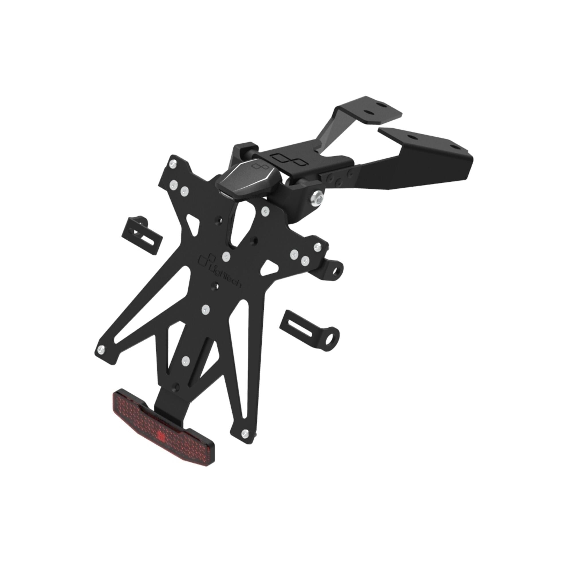 LIGHTECH Kit Portatarga Regolabile per CFMoto 650NK 2021