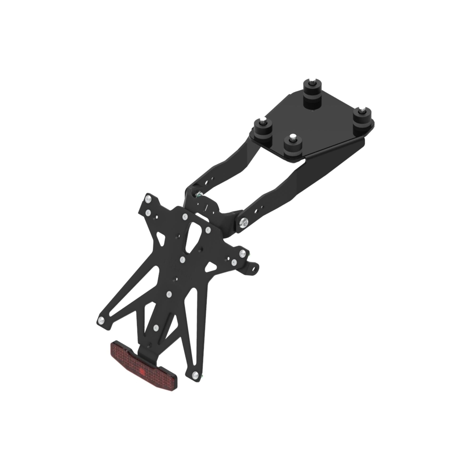 LIGHTECH Kit Portatarga Regolabile per Ducati Monster 1200 2017 - 2017 - 2017 - 2017 - 2017 - 2017 - 2021 - 2021