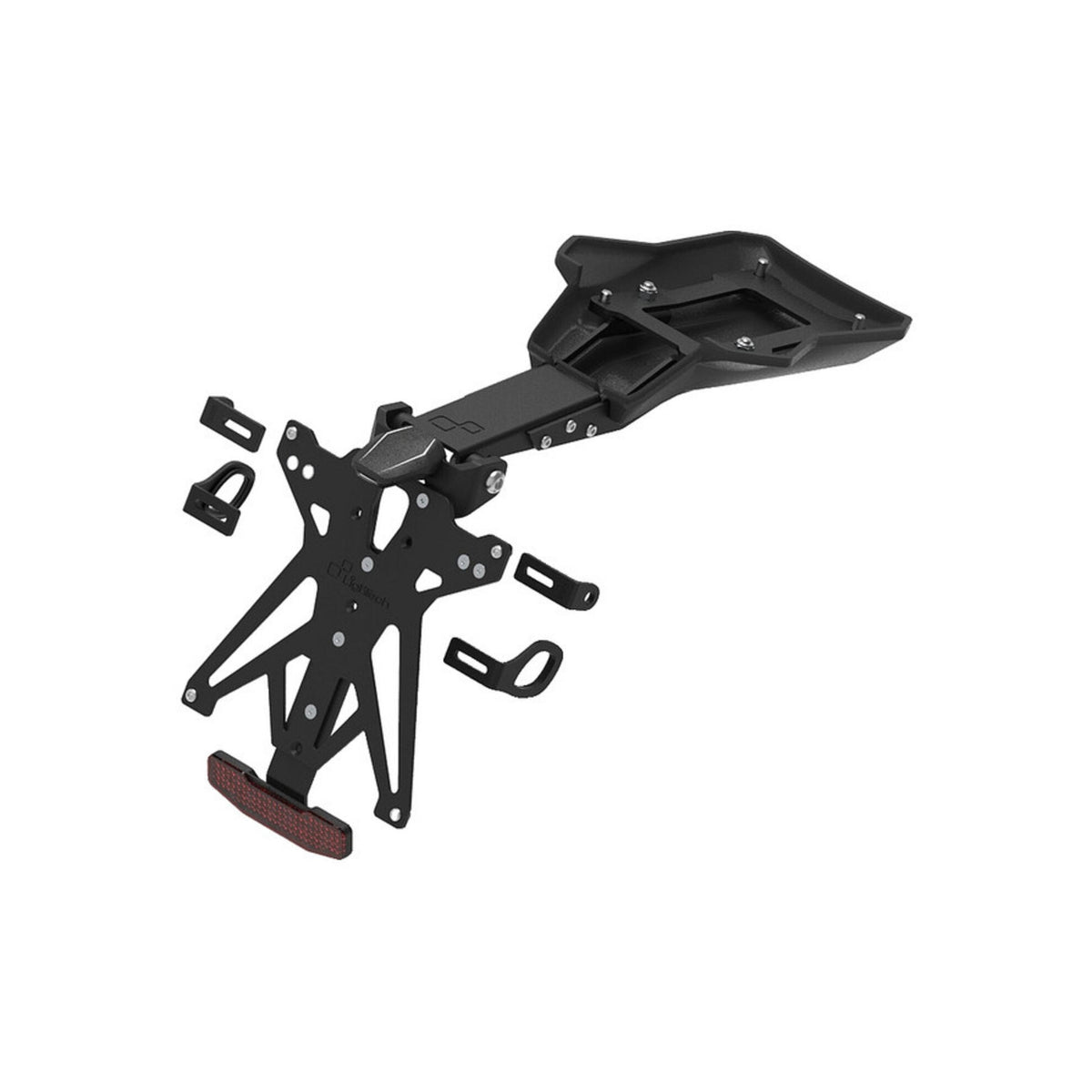 LIGHTECH Kit Porta Targa Regolabile per Ducati Multistrada V4 2021 - 2021 - 2021 - 2021
