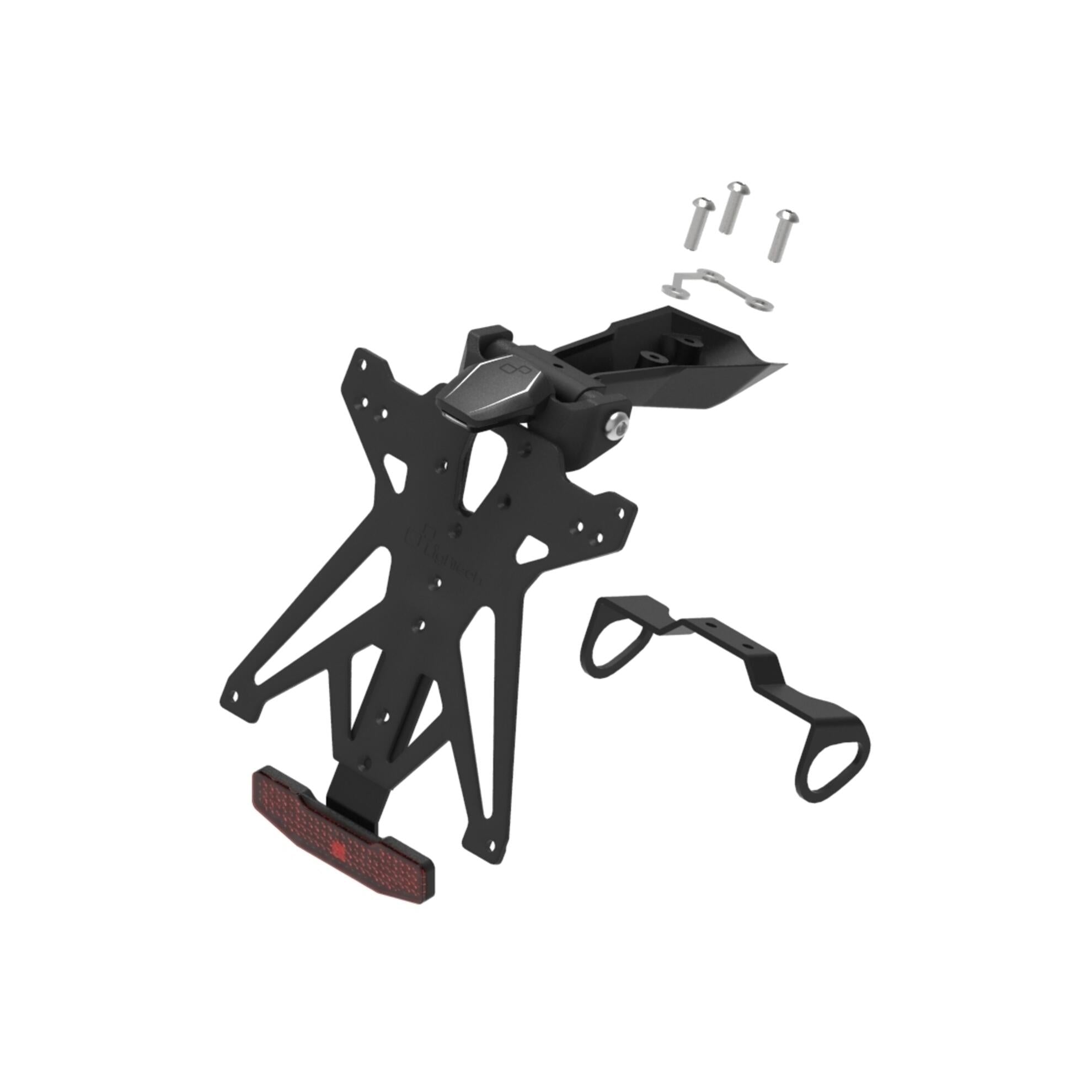 LIGHTECH Kit Portatarga Regolabile per Yamaha R1 2015 - 2015