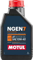 MOTUL NGEN 7 10W40 Olio Motore Moto 4T Sostenibile Sintetico con Specifica JASO MA2 (2023)