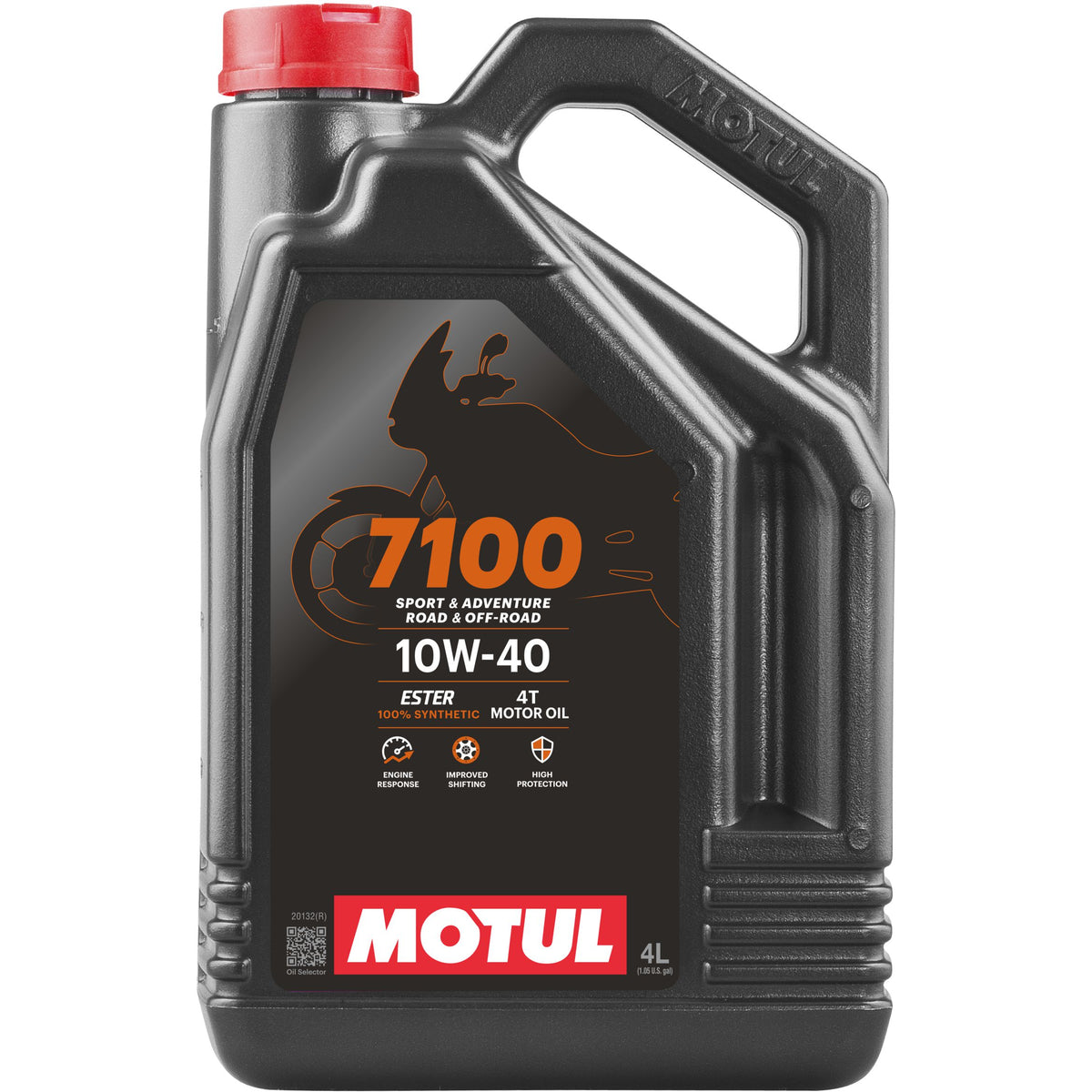 Motul 7100 100% synthetic motorcycle engine oil, 1 liter or 4 liter pack