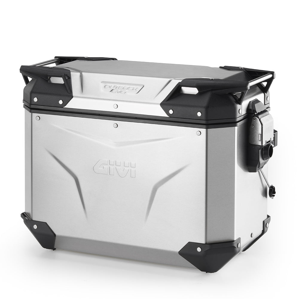 GIVI TREKKER OUTBACK OBKEVO 44L destra alluminio anodizzato