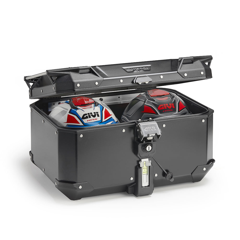 GIVI BAULETTO MOTO MONOKEY OBKEV58A Alluminio NERO