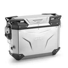 GIVI valigia laterale Destra 33LT CAM-SIDE OBKEVO CUTOUT Alluminio Naturale