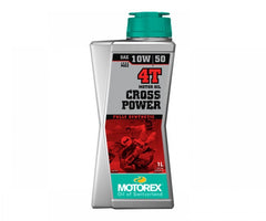 Motorex Cross Power 4T 10W50 Olio Motore Moto 1L