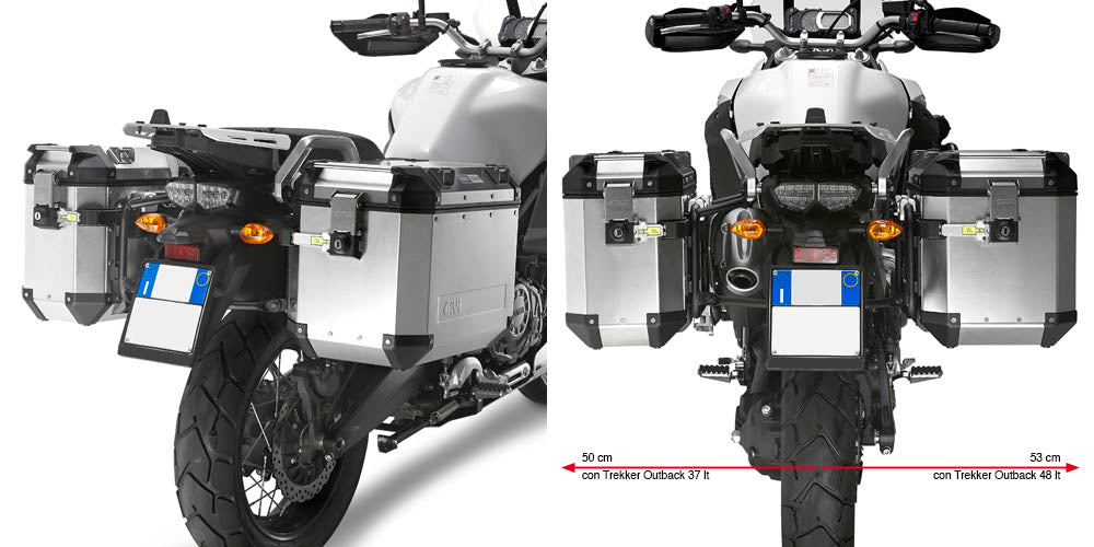 GIVI Portavaligie Laterale  YAMAHA XT1200ZE SUP.'14-XT12