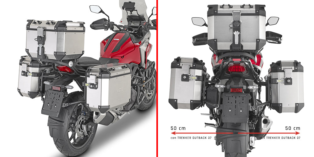 GIVI Portavaligie Laterale  HONDA NC750X (2021) OUTBACK