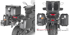 GIVI Portavaligie Laterale  YAMAHA TRACER 9 '21 OUTBACK