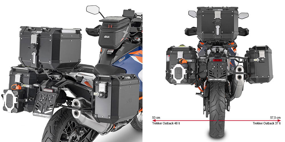 GIVI Portavaligie Laterale  KTM 1290 S.ADV '21 OUTBACK