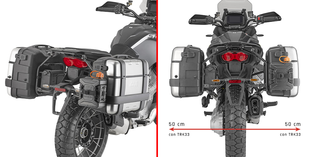 Portavaligie Moto Guzzi Stelvio 2024 by GIVI PLO8208MK